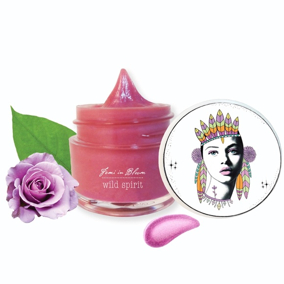 Purple Berry Grape Sheer Tint Organic Lip Gloss Plumper Treatment - Picture 6 of 16